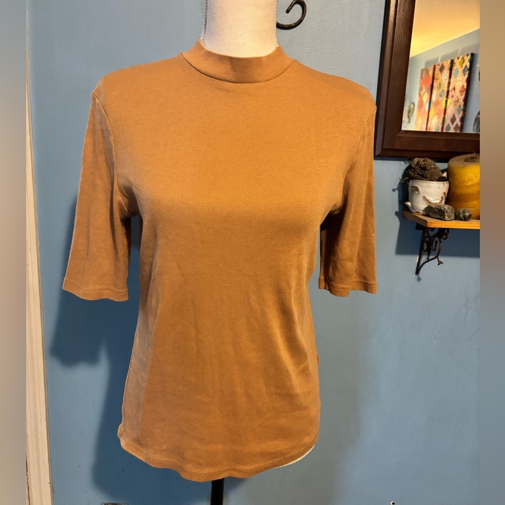 a new day, Mock Neck, Ribbed, Top